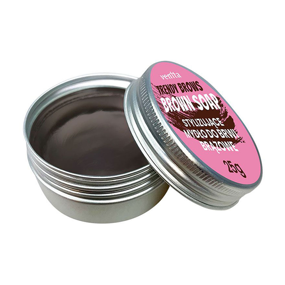 Мило для брів Venita Trendy Brows Soap, Brown, 25 г