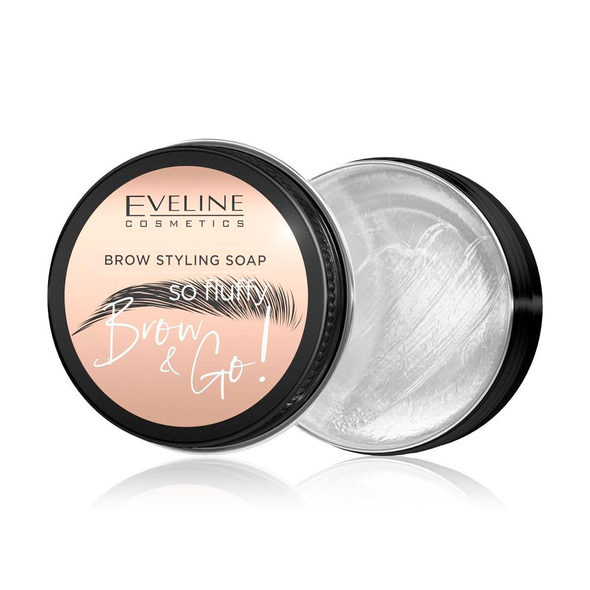 Мило для фіксації брів Eveline Cosmetics Brow &amp; Go Brow Styling Soap, 25 г